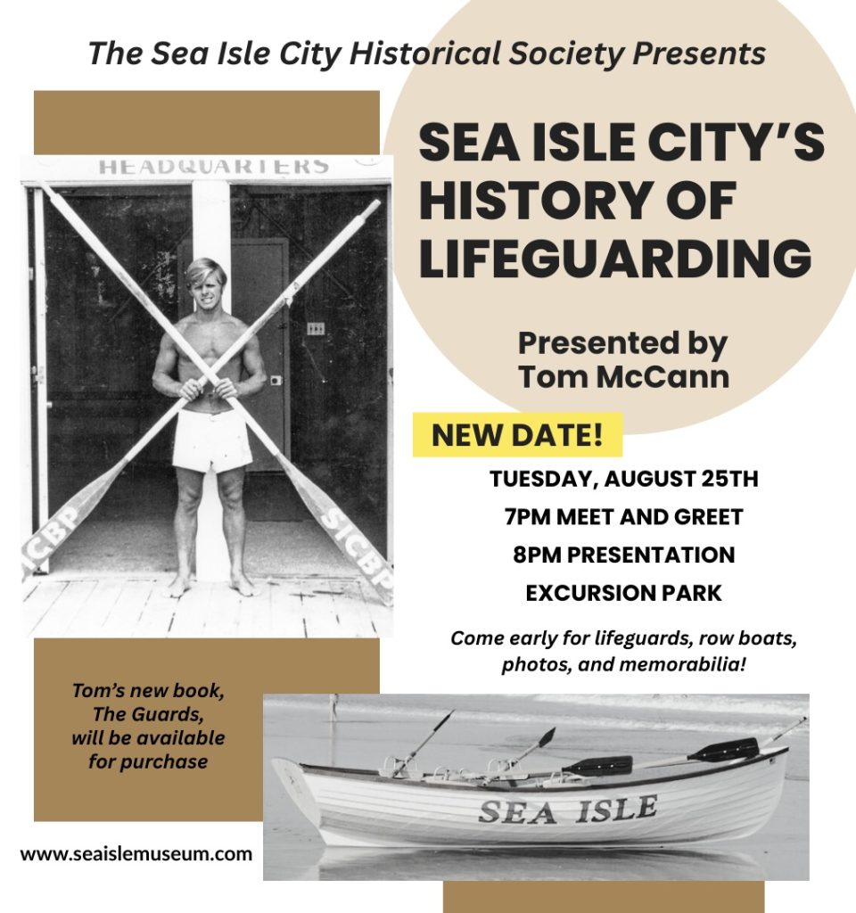 museum sea isle city lifeguarding tom mcann